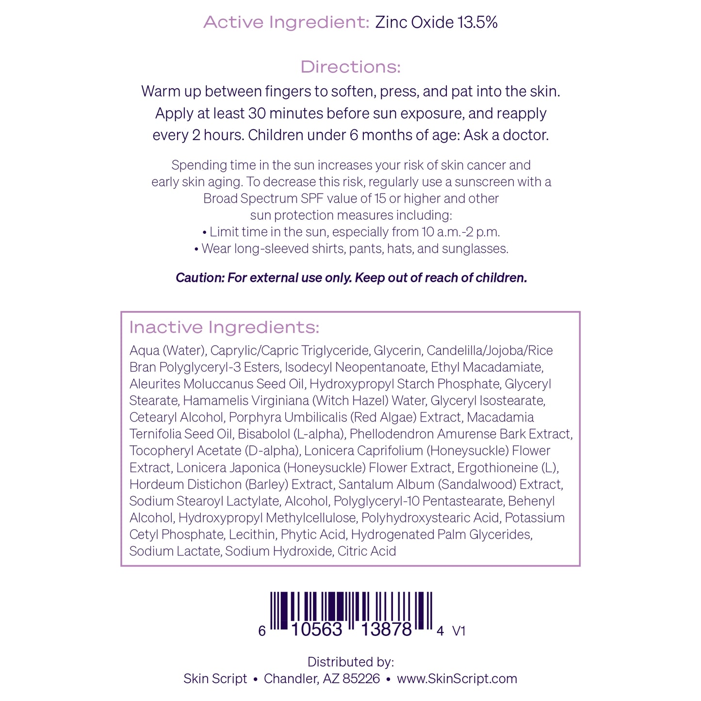 Sheer Protection SPF 30